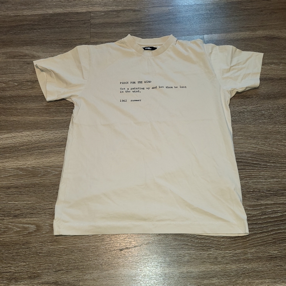 Pangaia Cream Short Sleeve Tee